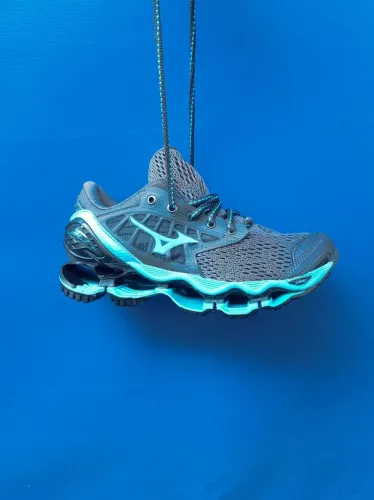 Tênis Mizuno Wave Prophecy 9 - Azul e Cinza
