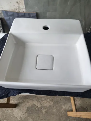 cuba quadrada de mesa 40x40 sensea