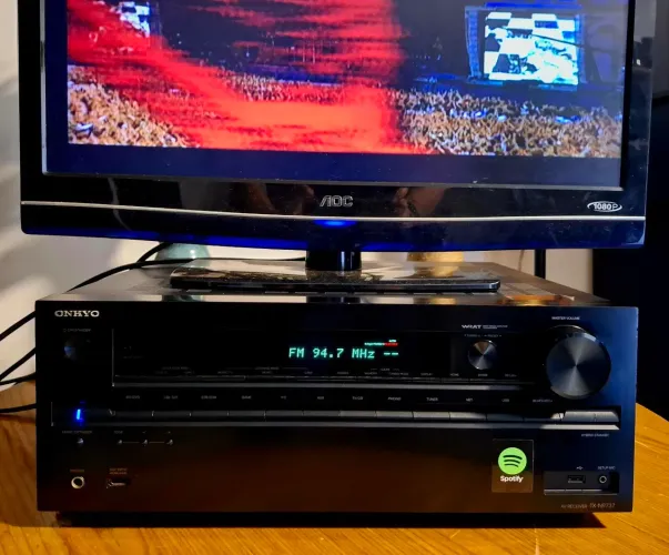 NETWORK RECEIVER ONKYO NR 737 4K 7.2 110 a 125w/ch BLUETOOTH WI-FI ATMOS Z-2 PHONO