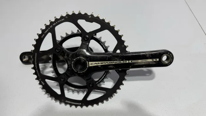 PEDIVELA CAMPAGNOLO CARBONO CX 11 172.5 SEMI NOVO 