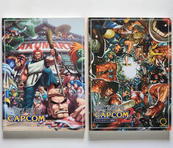 Livros Udons Art of Capcom R$499 cada