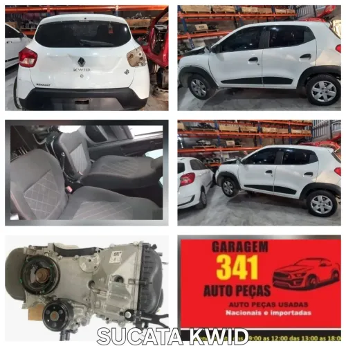 Peças usadas Renault Kwid - Sucata