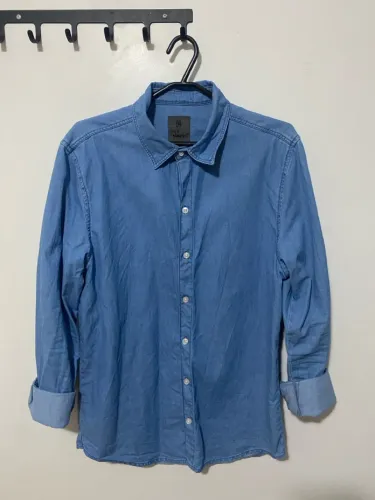 Camisa Jeans Reserva Simples