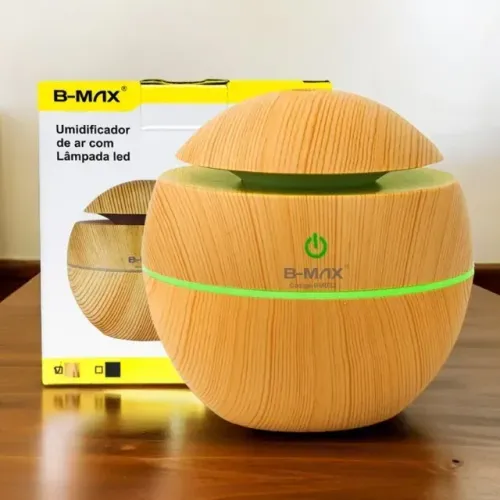 Difusor B-max Bm-032 Amarelo Umidificador Elétrico - Novo
