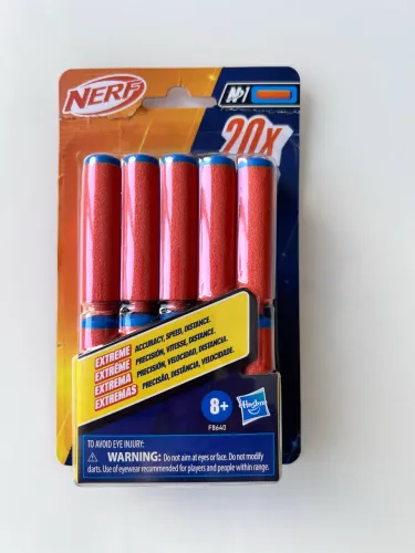 Nerf refil 20 dardos