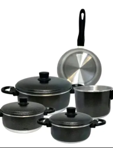 Conjunto de Panelas Alumínio - Perfeito para sua cozinha!