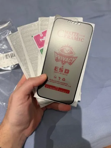 Películas de Privacidade iPhone 13 Pro Max / 14 Plus - Antiestática - R$20 cada
