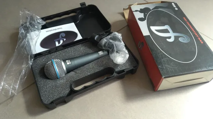 Microfone Vocal Profissional Novo
