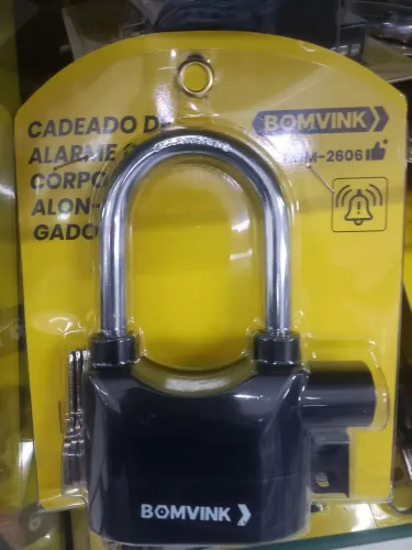 Cadeado G com alarme/entrega gratis 