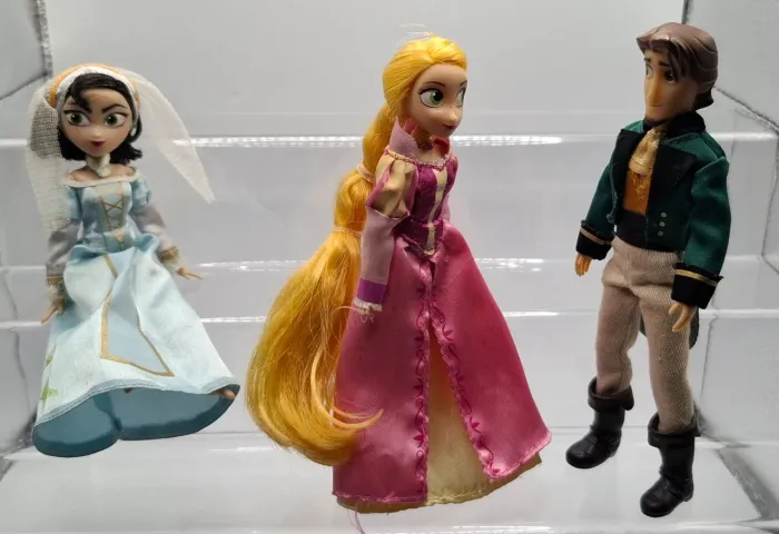Enrolados Mini Bonecos Originais Disney Store