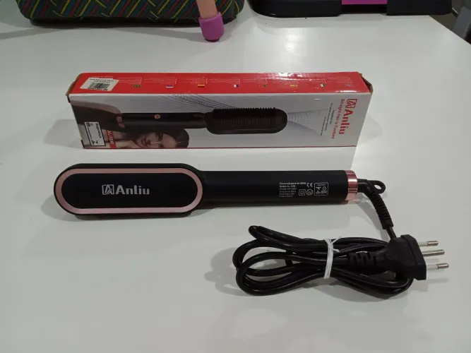 Escova Alisadora de Cabelo Anliu Al-1298