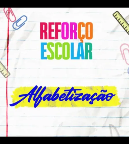 Reforço Escolar e Alfabetização