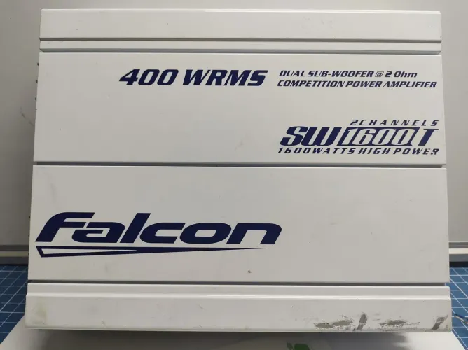 Modulo de Som Automotivo Falcon Mono SW1600T 400WRMS