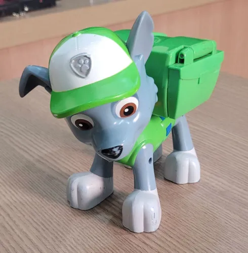 Boneco Usado Rocky Patrulha Canina -Spin Master