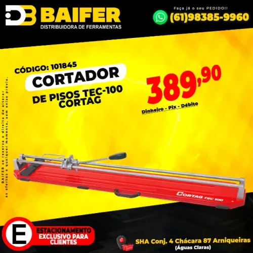 Cortador de Pisos TEC-100 Cortag