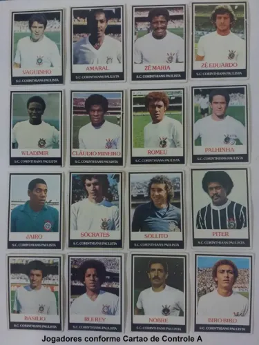 Cards Ping Pong - Corinthians - A