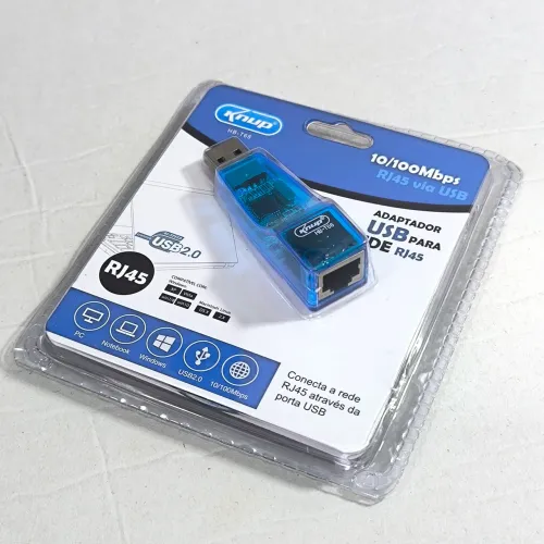 Adaptador de rede USB RJ45