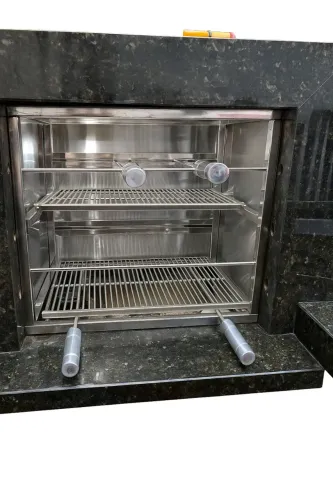 Revestimento churrasqueira Aço Inox 304