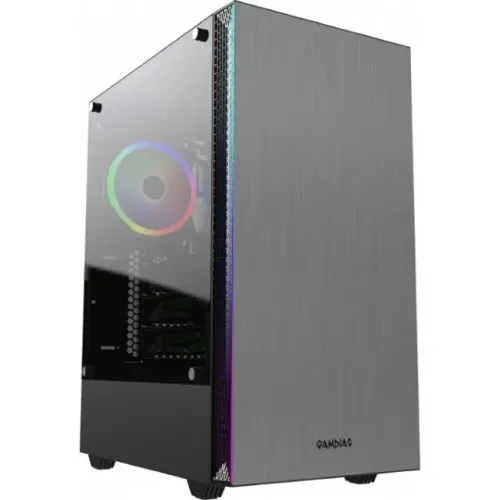 Gabinete Gamer Gamdias Mars E1 Com Led Rgb Frontal *1 Fan Sem Led* - WZetta