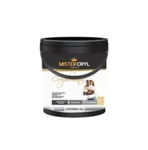 R$ 59,99 Tinta Fosca Pva PAREDE 16 Lt Mistercryl (cores)