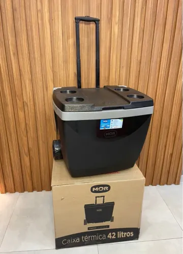 Caixa Térmica 42 Litros com Rodas - Mor