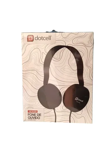 Fone de ouvido com fio Dotcell de alta perfomance 