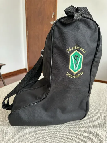 Bolsa Porta Botas Medicina Veterinária