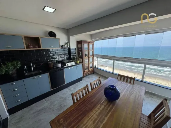Apartamento com 3 dormitórios à venda, 172 m² por R$ 1.529.000,00 - Aviação - Praia Grande