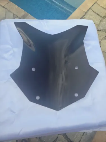 Parabrisa Bolha Alongado Fumê para Moto BMW GS 1200 Adventure