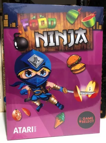 Cartucho (lacrado) Food Ninja para Atari 2600