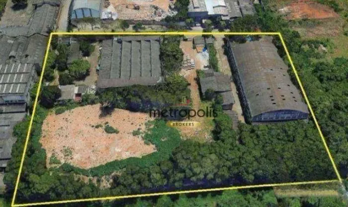 Terreno à venda, 15000 m² por R$ 35.000.000,00 - Campestre - Santo André/SP