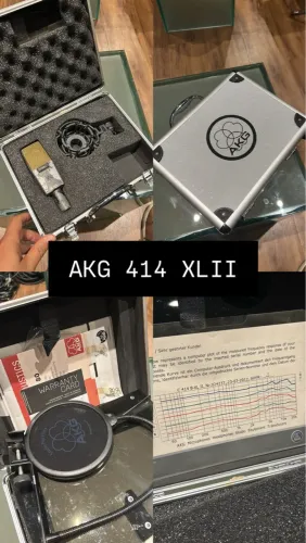 AKG 414 XLII - Microfone Condensador