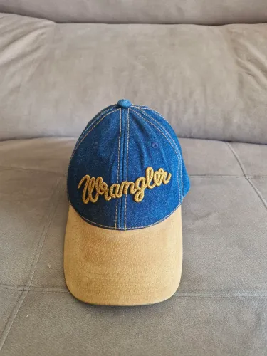 Boné Wrangler Jeans e Aba Bege