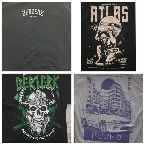 Camisas Oversized de Treino Berzerk