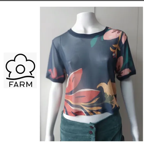 Farm Blusa cropped 