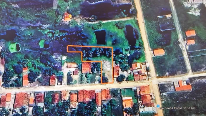 Terreno de 1.600,00m2, povoado Céu, Praia do Peba, Piaçabuçu, Alagoas