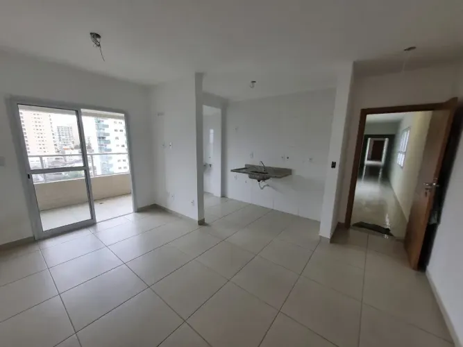 Apartamento para Locação  Guilhermina 02 Dormitórios sendo 01 Suite Praia Grande/SP
