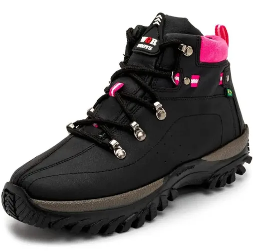 Bota de segurança do trabalho feminina