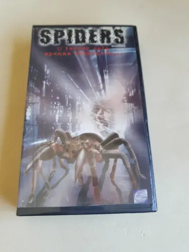Duas Fitas VHS "Spiders" e "Spiders 2", ver fotos, estado de novas
