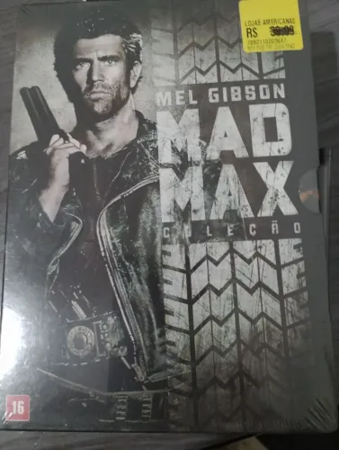 Coleção Mad Max Mel Gibson 3 filmes lacrado