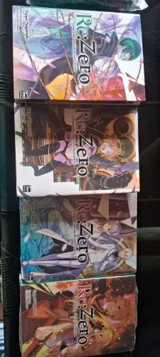 Re:zero novel 16,17,18,19