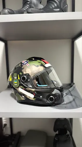 CAPACETE MT TARGO S PATTON A1 - SEMI NOVO | 