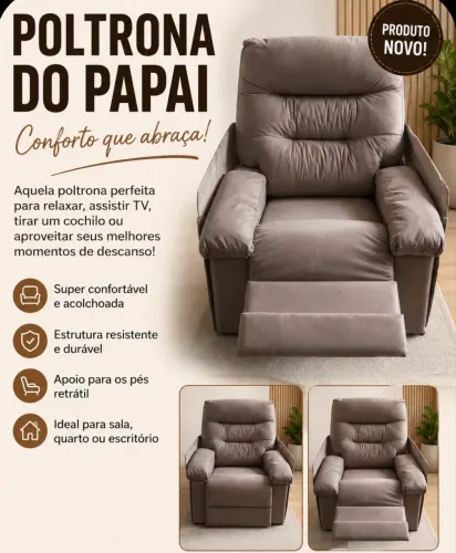 Poltrona do Papai , nova na caixa !