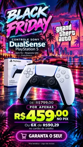 Controle Sony Dualsense Playstation 5 Original
