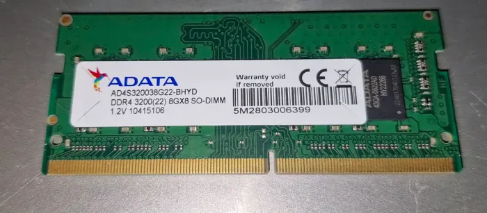 Memória ram DDR4 8GB 3200Mhz Notebook 