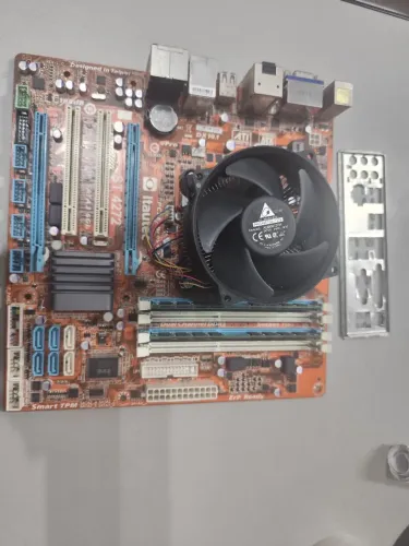 Kit placa mãe + processador i7 + 16gb de memória Ram