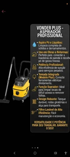 Aspirador de pó