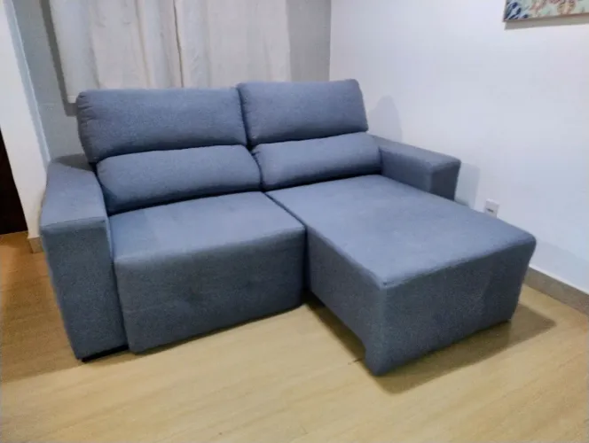 Sofá retrátil 2 lugares