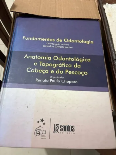 Anatomia Odontológica e Topográfica da Cabeça e do Pescoço - Renato Paulo Chopard