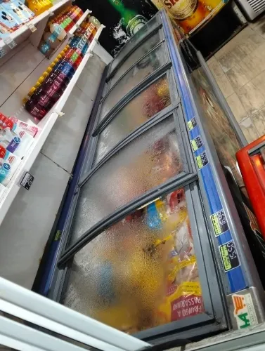 Freezer expositor comercial de carnes